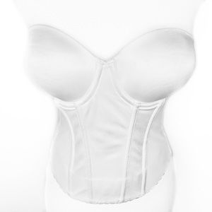 Victoria's Secret Low Baby Back Off Bustier 32D